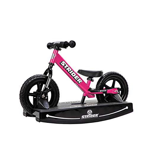 Strider Sport 2-in-1 Rocking Bike, for Ages 6 Months to 5 Years, Pink