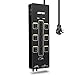 BESTEK 12-Outlet Surge Protector Power Strip 6-Foot Cord with Dual USB and Cable/Satellite/Telephone/Coaxial Protection, 5560 Joules Rating, UL Listed