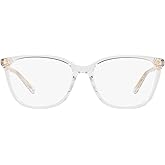 Michael Kors womens Mk4067u Santa Clara Universal Fit Square Prescription Eyewear Frames