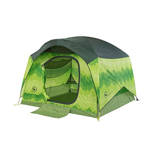 Big Agnes Big House 4 Deluxe Camping Tent (Print color, 4 Person)