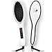 Magnifeko Hair straightening Brush Professional Comb Ceramic straighter for hair styling (white)