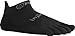 Injinji 2.0 Men's Run Original Weight No Show Toesocks, Black, Medium