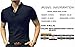 LOGEEYAR Mens Short-Sleeve Slim Fit Cotton Pique Polo Shirt,Small,1-black