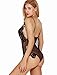 Aranmei Lingerie for Women Teddy One Piece Lace Babydoll Bodysuit