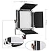 Neewer Upgraded 480 LED Panel, Dimmable Bi-Color LED Video Light with LCD Screen for Product Photography, Studio Video Shooting, Durable Metal with U Bracket and Barndoor, 3200-5600K, CRI 96+