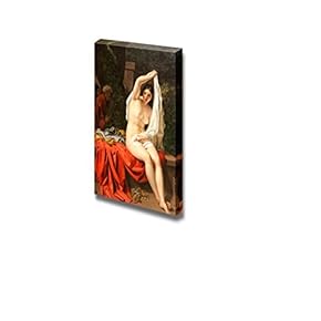 Susanna and The olders by Gregory Lapchenko - Canvas Print Wall Art Famous Oil Painting Reproduction - 18" x 12"