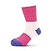 Girls Wool Socks Kids Fashion Color Block Soft Seamless Warm Crew Socks 6 Pack