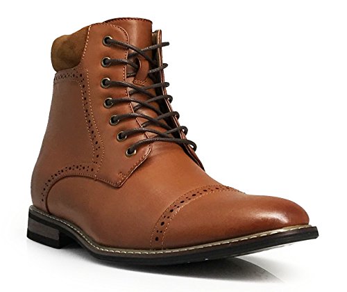Otw04 men s chukka ankle dress boots captoe for winter …