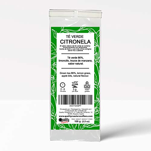 Grüner Tee "Citronella". Mit natürlichem Aroma. Der klassische Geschmack von grünem Tee mit einer energischen Zitrusnote. Auch perfekt als Eistee. Antioxidant. 100g – Bild 4