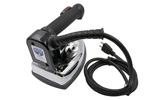 Silver Star Bottle Steam Iron ES-85 Gravity Feed Steam Iron with Non-Stick Laminate Sole Plate, Demineralizer (Includes LED Flashlight) - Thumbnail 2