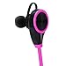 Fetta Bluetooth V4.1 Headphones Wireless Sport Headphones Stereo In-Ear Noise Cancelling Sweatproof Headphones with Mic for iPhone 6S Samsung Note LG HTC Sony iPad And Other Android Devices (Pink)
