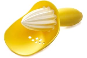 Joseph Joseph 7020028YL Catcher Citrus Reamer, Yellow
