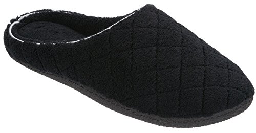 Dearfoams Women's Quilted Terry Clog Slipper