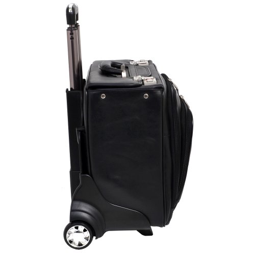 McKleinUSA SHERIDAN 84665 Black 17 Detachable-Wheeled Catalog Case