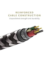 Native Union Night Cable   Cable de carga Lightning a USB con nudo pesado para iPhone iPad de 9.8 ft, reforzado ultrafuerte [Apple MFi certificado]