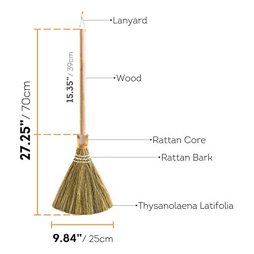 1 Natural+Whisk+Sweeping+Handle+Broom