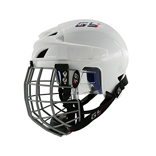 image for GY Upgrade Classical New PP Ice Hockey Helmet Blue Impact resistance P