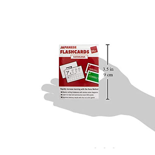 Kana Method Japanese Flash Cards Learn Katakana Syllabary Stroke Order Vocabulary More Language Hobo