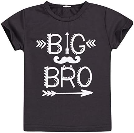 Sinhoon Baby Brother T Shirt Clothes Little Brother Big Brother Matching Outfits Short Sleeve Tops Summer Clothes