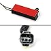 Xtune 2007-2013 Tundra Black Full LED (Running, Brake, Signal, Reverse) Tail Lights 2008 2009 2010 2011 2012 Pair L+R