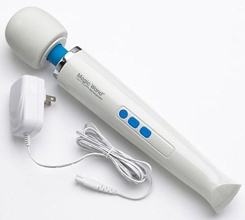 New Rechargeable Premium Original Magic Wand Wellness Body Massager + Includes a Free Inttimo Aromatherapy Massage Oil 4 oz by VBTX