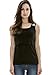 Bearsland Women's Breastfeeding and Nursing Tank Top and Cami Shirt Black Size L