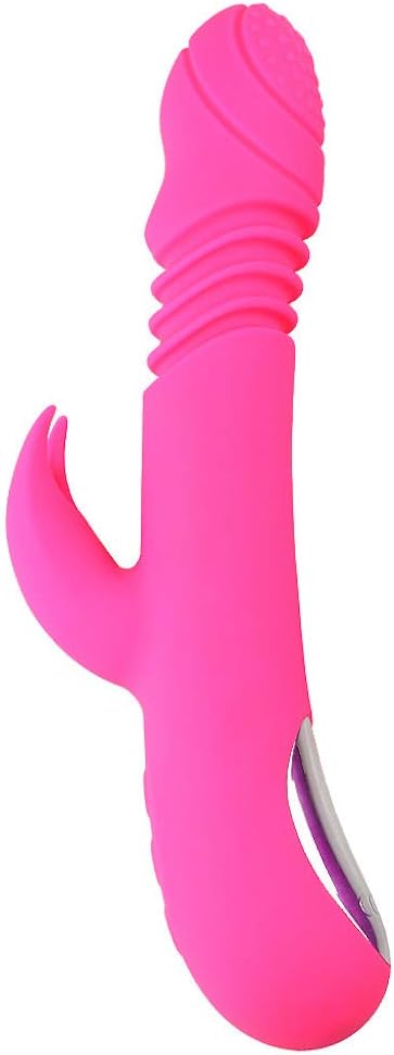 Yhua Female M'assa-ge Heating Telescopic V'ibrati-ng Rod - Pink