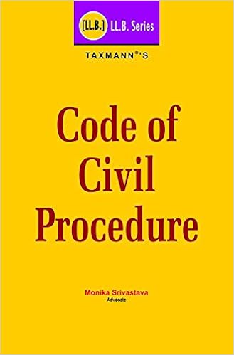 Code of Civil Procedure (LL.B. Series) (2018 Edition) - by Monika Srivastava