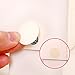 MyLifeUNIT Home Office Screw Holes Cover Caps Stickers (1 Sheet 54 Caps) (Maple)