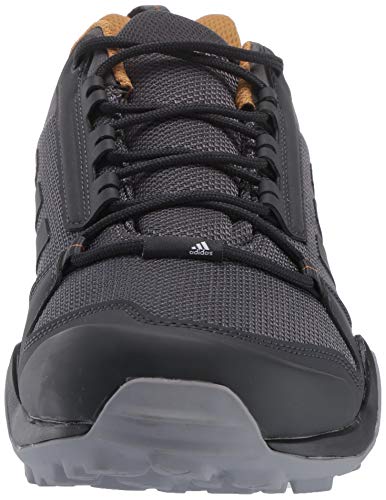 adidas outdoor Men's Terrex Ax3 Hiking Shoe, Grey/Black/Mesa, 9 - Thumbnail 4
