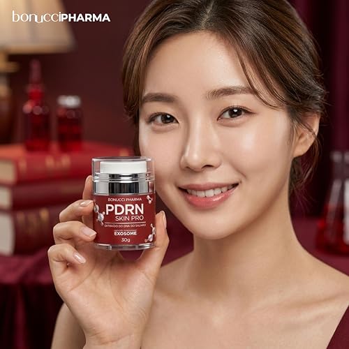 PDRN Skin Pro Creme Coreano Facial Regenerador DNA do Salmão com Niacinamida e Exossomos de Centella Madagascar | Firmeza, Colágeno e Uniformização da Pele Cuidados com a Pele Coreanos 30g