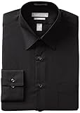 Van Heusen Men's Fitted-Poplin Dress Shirt
