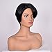 Deifor Short Cute Pixie Cut Hair Wigs For Black Women Heat Resistant Wig Natural Hair Women's Fashion Wig