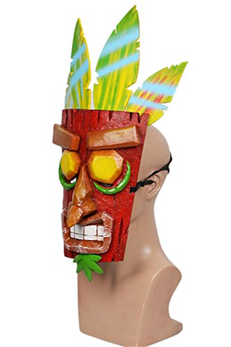 Aku Aku Mask Deluxe Resin Masque Colorful Cosplay Costume Accessory Xcoser - Image 3