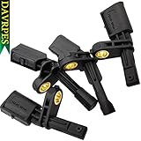 DAVRPES 4PCS ABS Wheel Speed Sensor Front & Rear