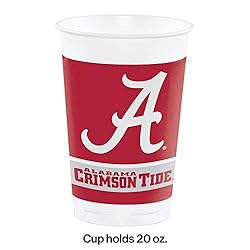 Creative Converting University of Alabama Plastic