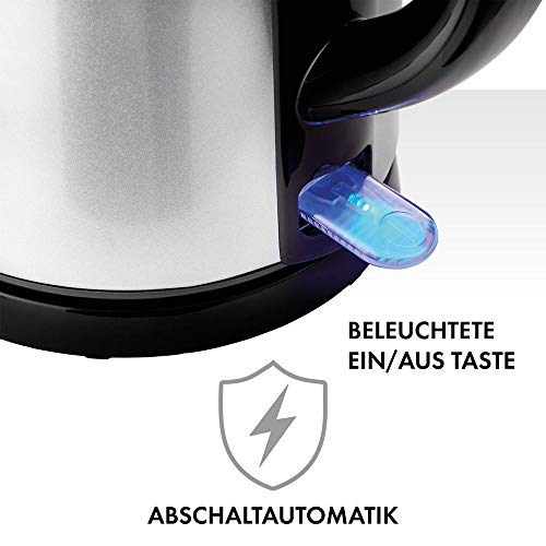 ZWILLING Wasserkocher, 1,2 Liter, 1.550-1.850 Watt, Edelstahl/Kunststoff, silber/schwarz – Bild 7