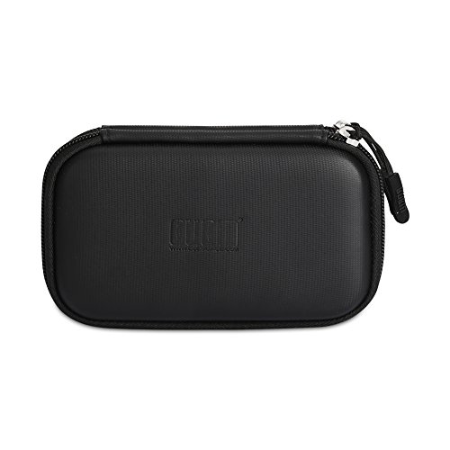 BUBM Digital Storage Bag Electronic Accessories Bag Hard Drive Organizers Earphone Cables USB Flash Drives Travel Case (Black)