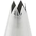 Ateco # 824 - Open Star Pastry Tip .38'' Opening Diameter- Stainless Steel