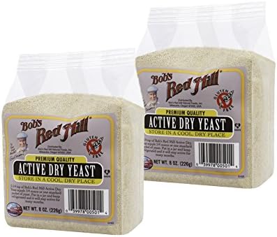 Set of 2 Bob's Red Mill 8 oz. Gluten Free Active Dry Yeast bundled by Maven Gifts