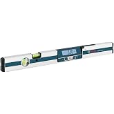 BOSCH GIM 60 24 In. Digital Level | Measures degrees, percent or pitch, &plusmn;0.05&deg; at 0&deg; and 90&deg;, rotating illuminated display, audible level tone and case