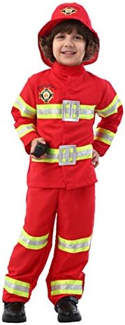 ROMASA Cosplay Children Masquerade Costume Race Car Driver,Blue (9-10/140cm)