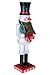 Clever Creations Snowman 15 Inch Traditional Wooden Nutcracker, Festive Christmas Décor for Shelves and Tables