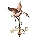 Good Directions 804PR Landing Duck Cottage Weathervane, Polished Copper with Roof Mount