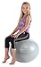 Gaiam Kids Balance Ball - Exercise Stability Yoga Ball, Kids Alternative Flexible Seating for Active Children in Home or Classroom (Satisfaction Guarantee), Grey, 45cm