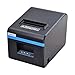 80mm POS Thermal USB Interfaces Printer, POS Printer with 80mm Thermal Paper Rolls – Auto Cutter – Cash Drawer Port – Works on Windows XP/Vista/7/8/8.1/10 Uses (Black)thumb 1