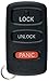 KeylessOption Keyless Entry Remote Control Car Key Fob Replacement for OUCG8D-525M-A Panic