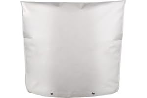 CTWWFS Backflow Preventer Insulation Cover - Sprinkler Covers for Outside - Winter Water Well Pump Covers Sprinkler Valve Cover Insulated - Protects from Severe Snow and Intense Sun (White, 30''W✖26''H)