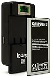 Samsung Galaxy S5 OEM Original Standard Li-ion Battery 2800mAh for Galaxy S5 - Non-Retail Packaging - Black/Silver (Certified Refurbished)plus One (1) Bastex External Dock LCD Battery Charger