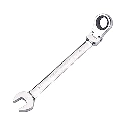FLZOSPER 28mm Metric Flex-Head Gear Wrench,Box End